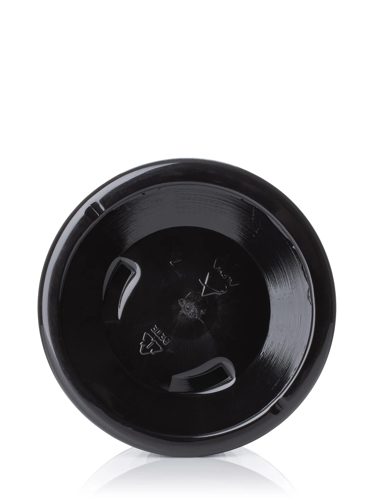 12 oz dark amber PET plastic single wall jar