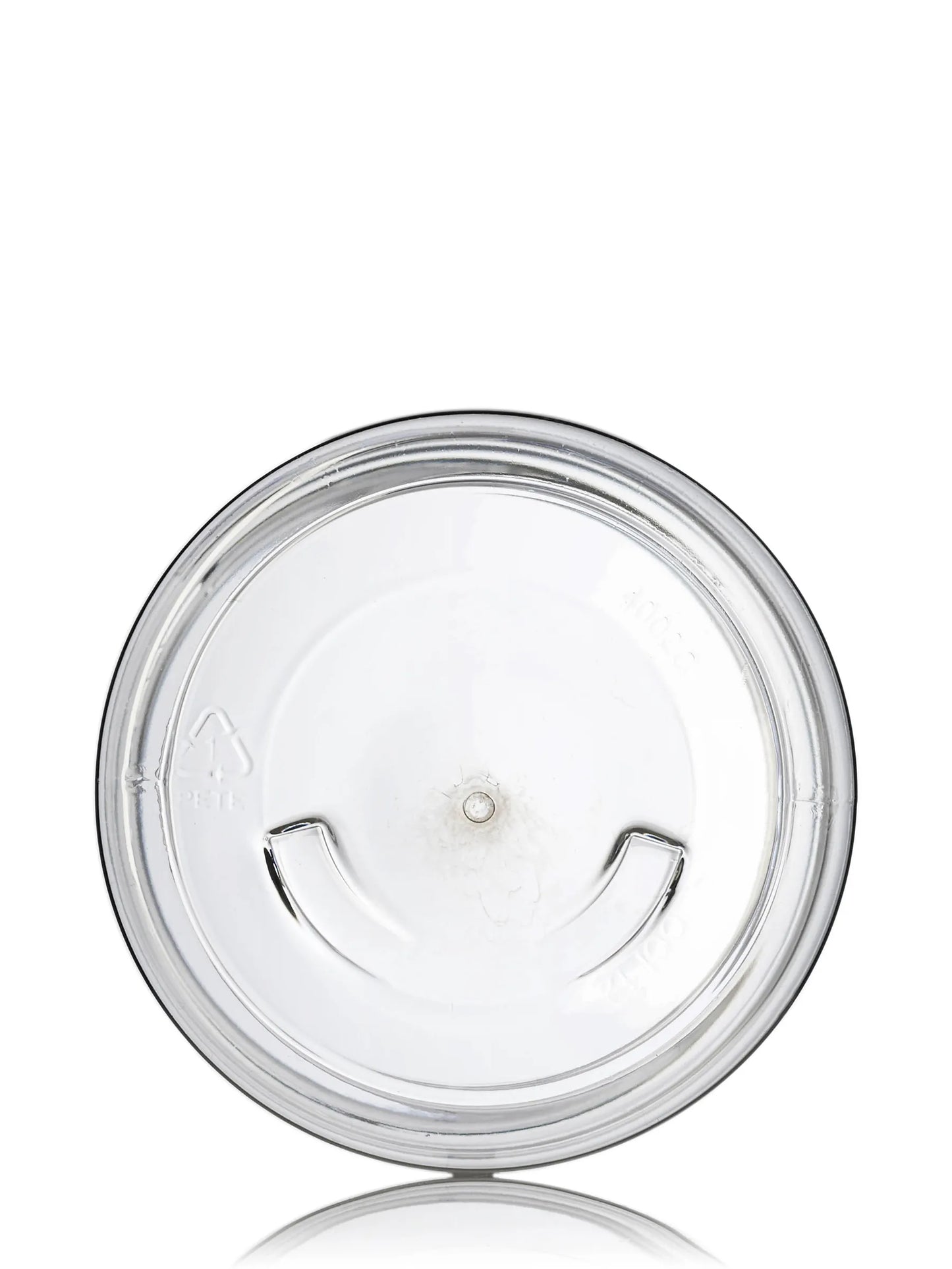16 oz clear PET plastic single wall jar