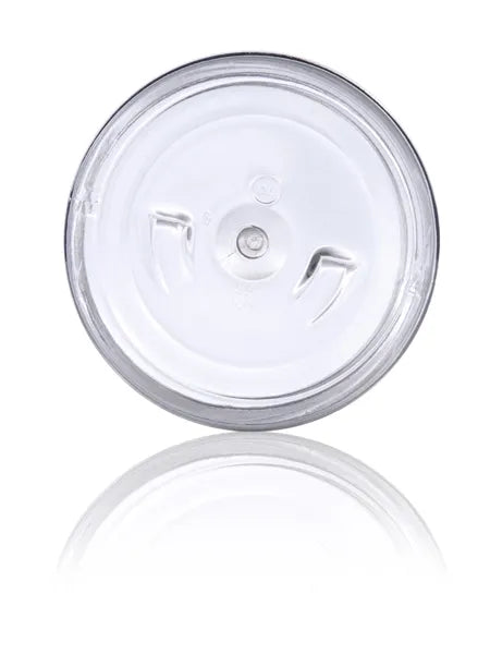 3 oz clear PET plastic single wall jar