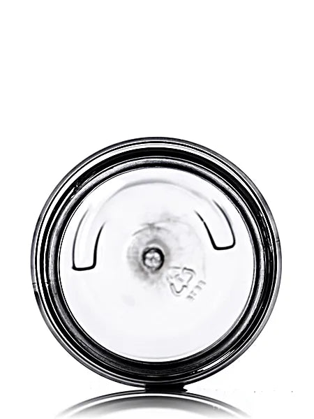 1/2 oz clear PET plastic single wall jar