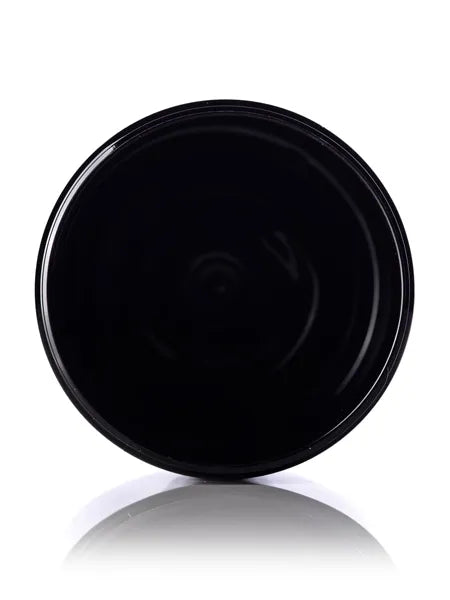 19 oz black PET plastic single wall jar