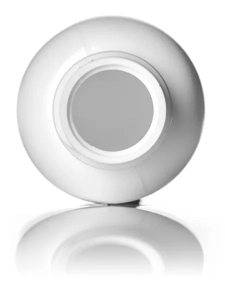 1 oz natural-colored LDPE plastic boston round bottle