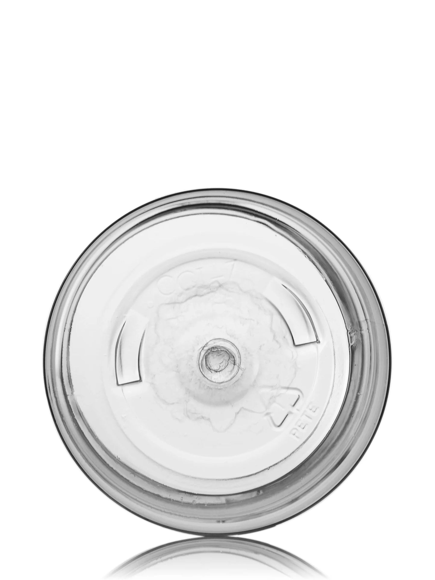 4 oz clear PET plastic single wall jar
