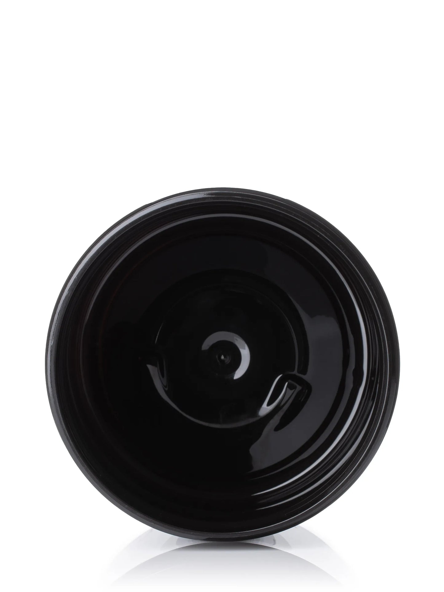 16 oz dark amber PET plastic single wall jar