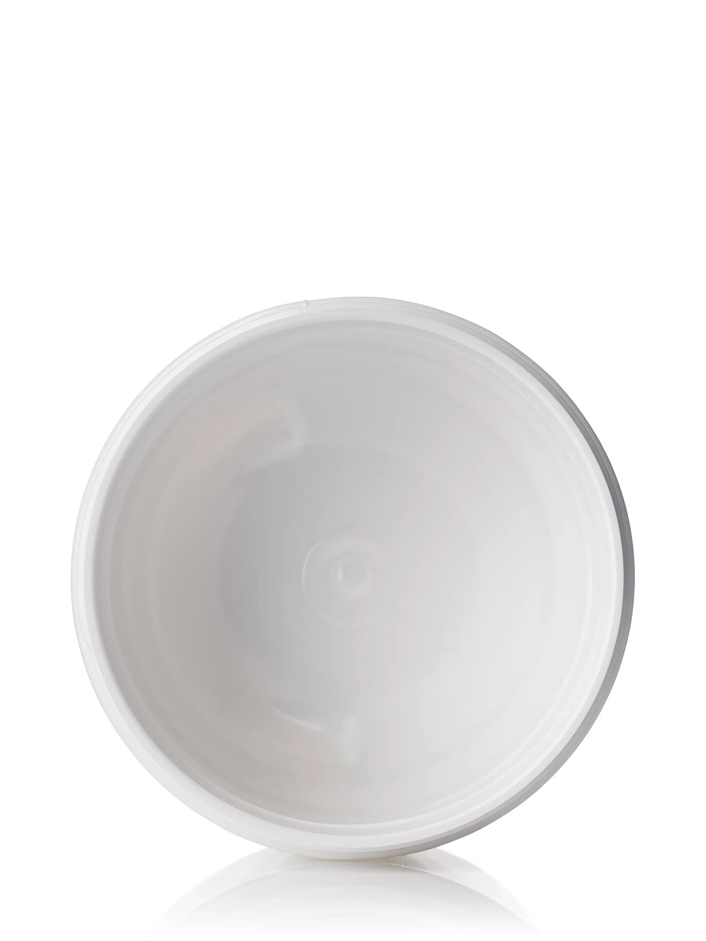3 oz white PET plastic single wall jar