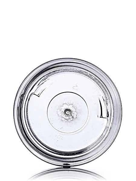 8 oz clear PET plastic tuscany jar