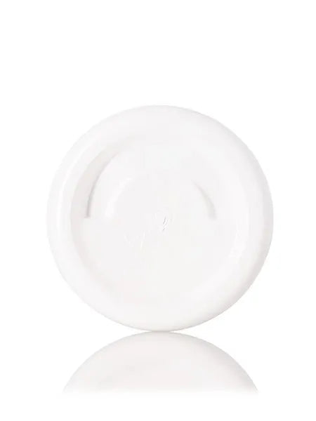 2 oz white PET plastic single wall jar
