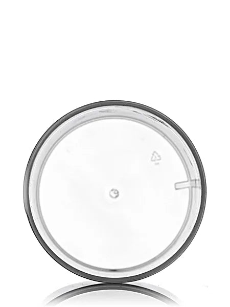 12 oz natural-colored PP plastic single wall jar