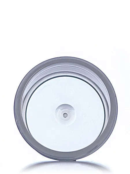 1/4 oz natural-colored PP plastic single wall jar