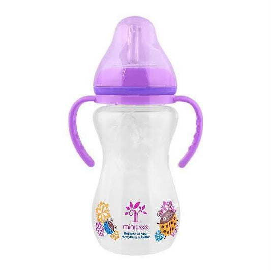 Classic Baby Feeding Bottle With Handle | Custom Infant Bottle