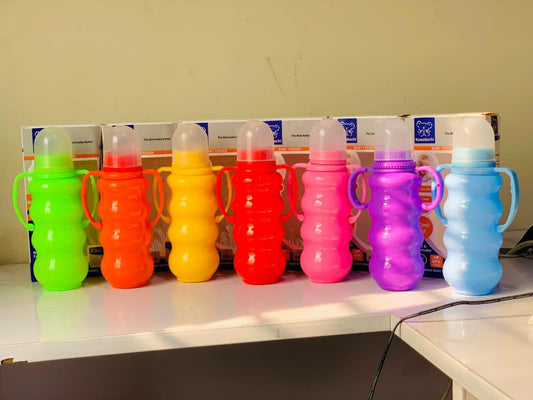 330ml Baby Feeder Bottle With Dual Handle | Premium Infant Feeding Bottle