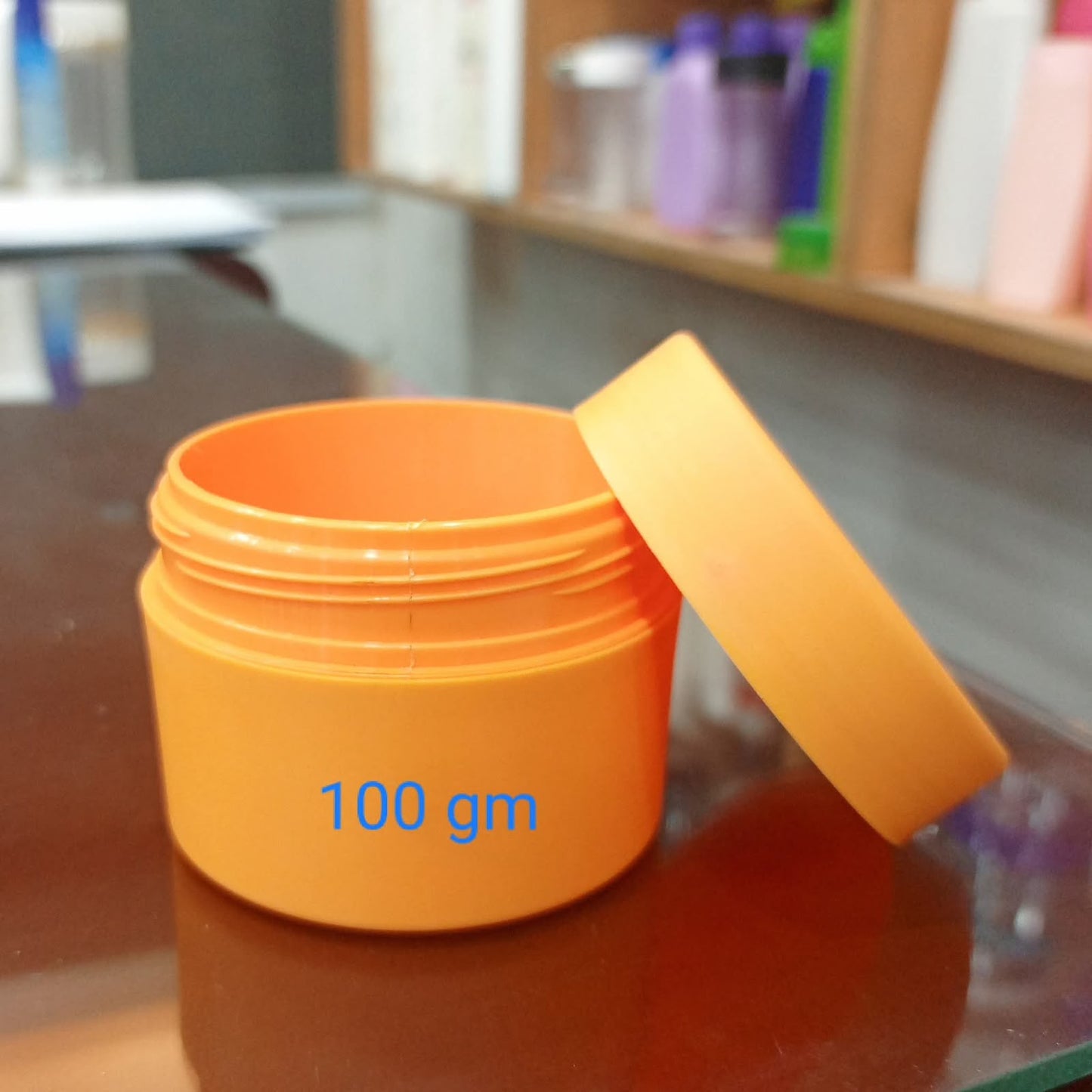 Round Cosmetic Jar with Screw Cap | Premium Skincare Packaging Container
