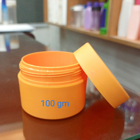 Round Cosmetic Jar with Screw Cap | Premium Skincare Packaging Container