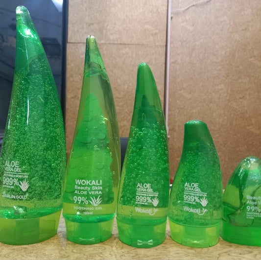 Aloe Vera Gel Bottle Packaging | Premium Cosmetic Squeeze Containers