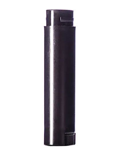 1/8 oz natural-colored PP plastic oval lip balm tube