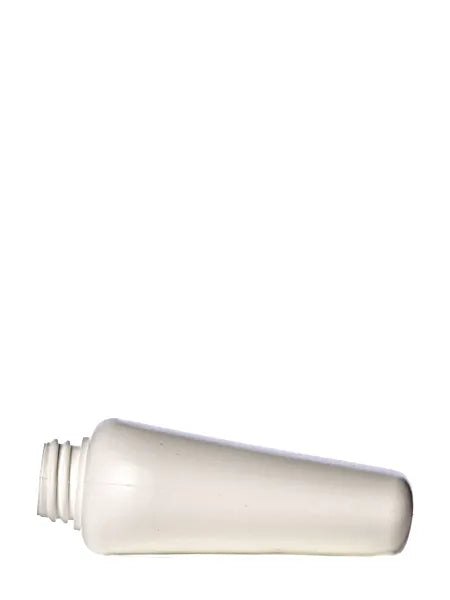 2.5 oz white MDPE plastic 22-400 malibu tube