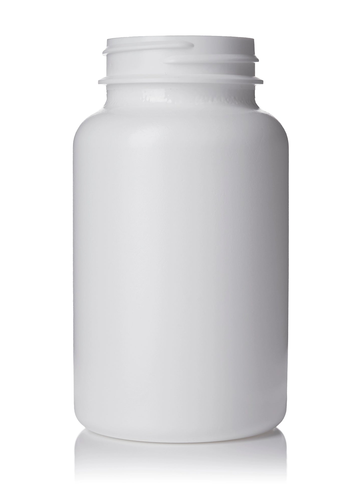 225 cc white HDPE plastic pill packer bottle