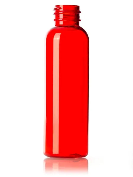 2 oz cobalt blue PET plastic cosmo round bottle