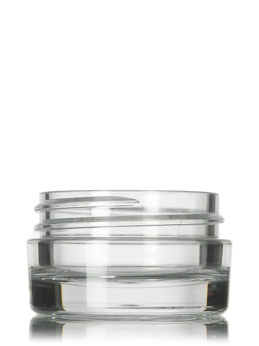 15 ml clear PET single wall jar