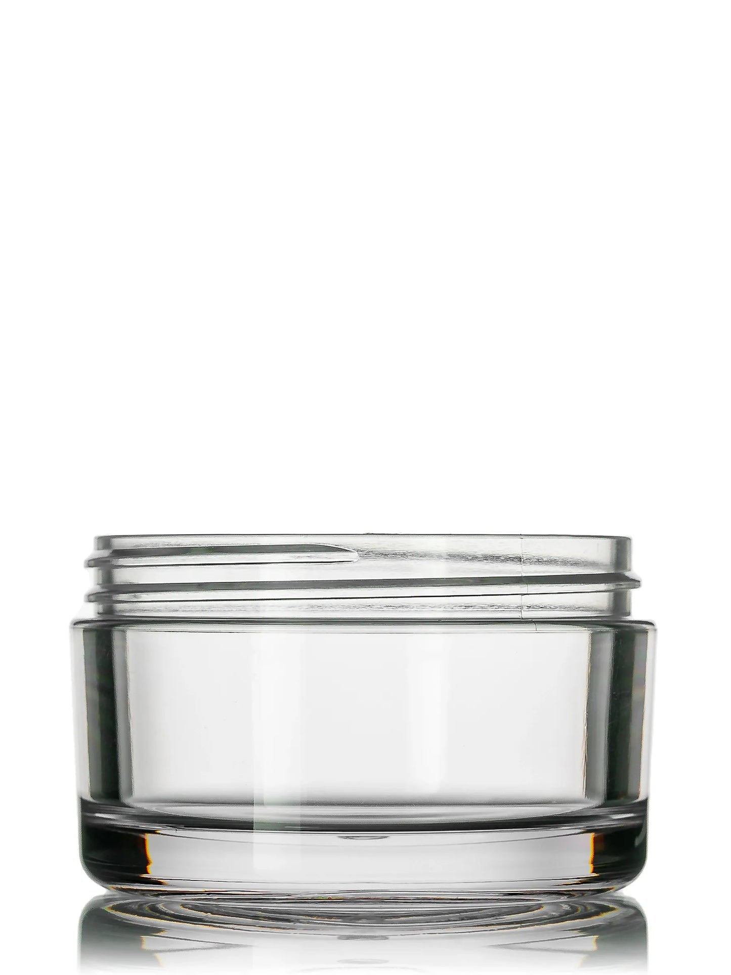 100 ml clear PET single wall jar