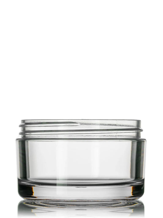 100 ml clear PET single wall jar
