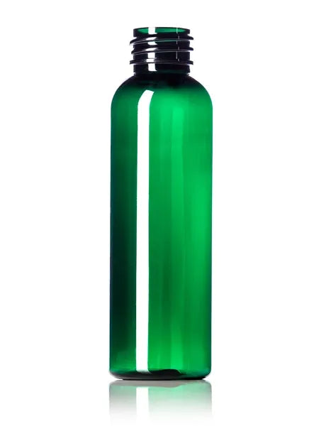 2 oz cobalt blue PET plastic cosmo round bottle