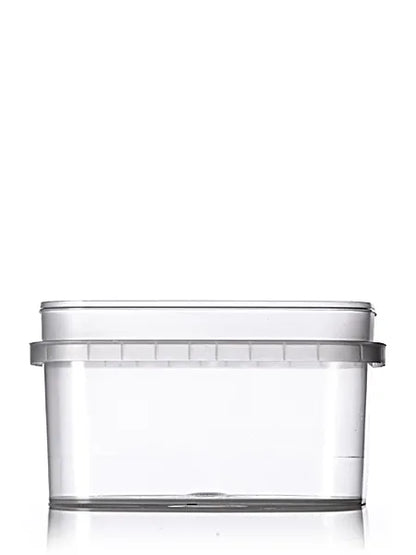 2 gallon black HDPE plastic pail of 70 mil