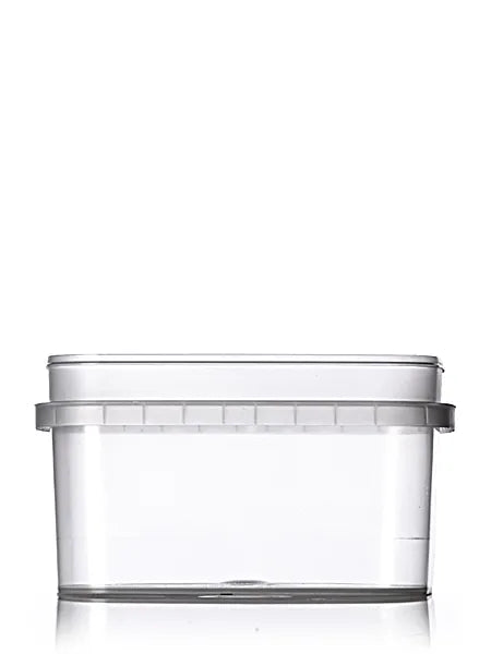 2 gallon black HDPE plastic pail of 70 mil