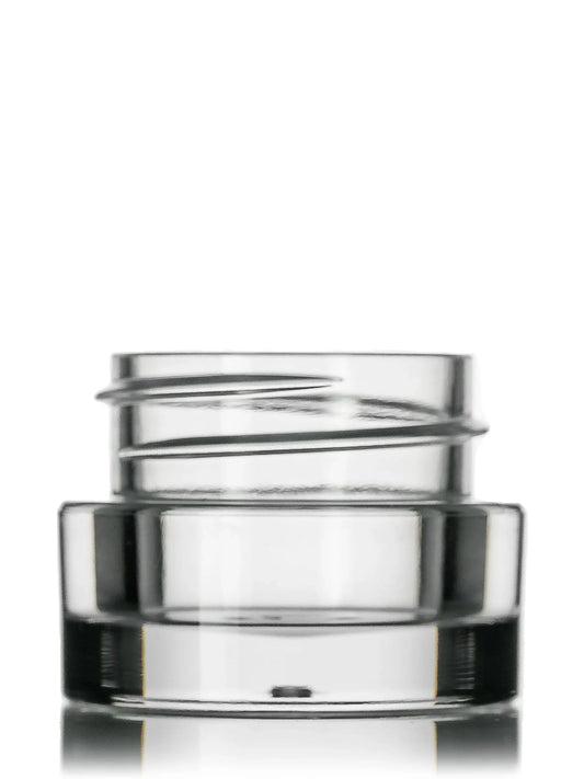 5 ml clear PET single wall jar