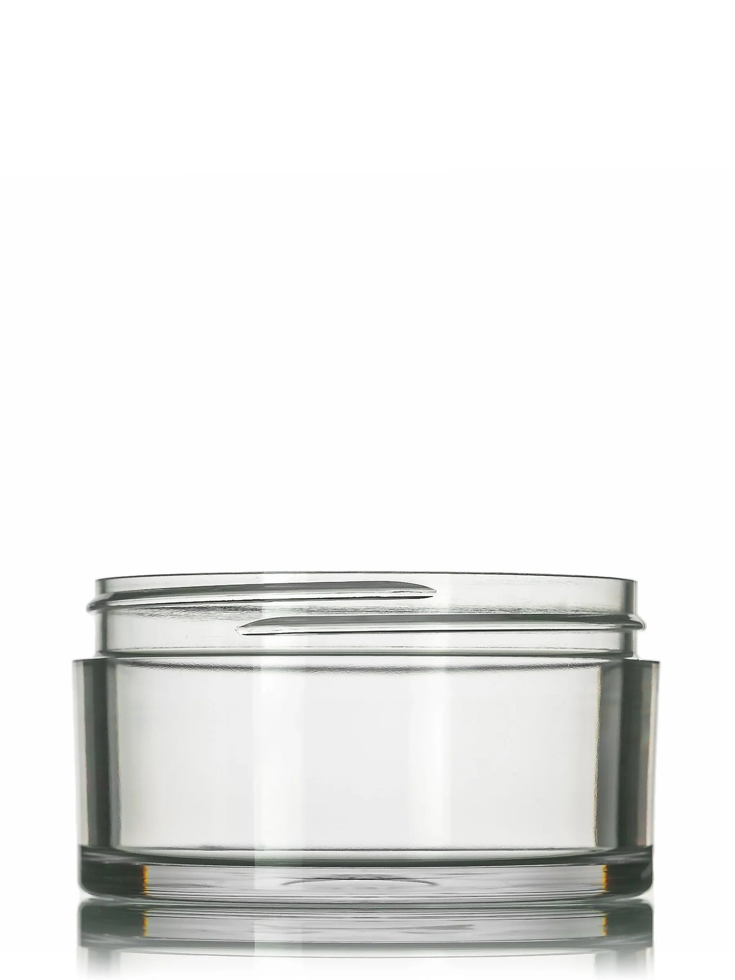 125 ml clear PET single wall jar