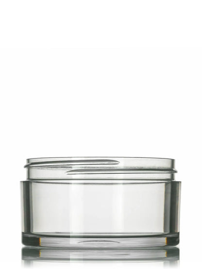 125 ml clear PET single wall jar