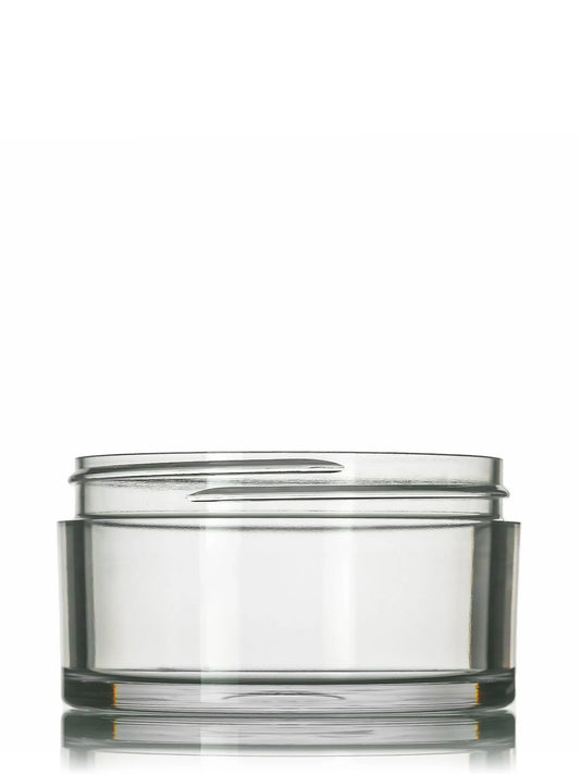 125 ml clear PET single wall jar