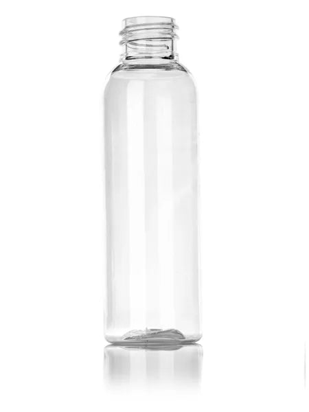 2 oz cobalt blue PET plastic cosmo round bottle