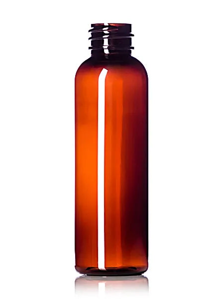 2 oz cobalt blue PET plastic cosmo round bottle
