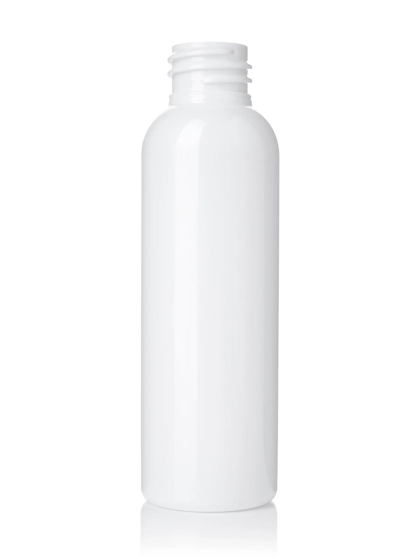 2 oz cobalt blue PET plastic cosmo round bottle