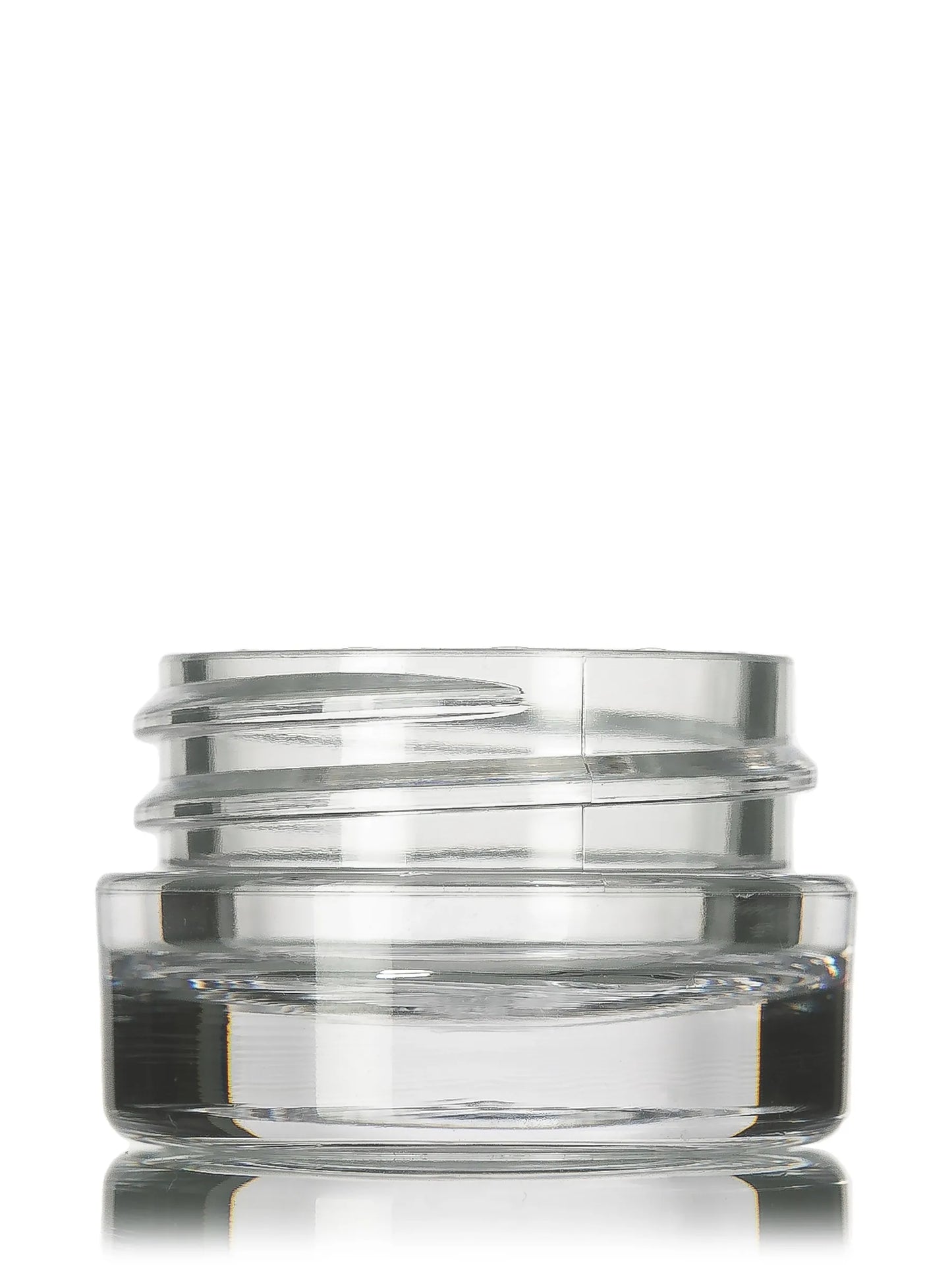 7 ml clear PET single wall jar