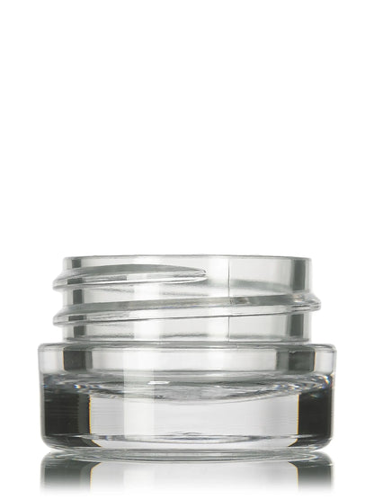 7 ml clear PET single wall jar