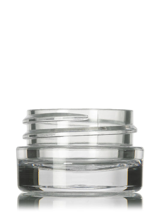 7 ml clear PET single wall jar