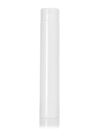 0.875 x 2.625 inch black LDPE plastic 1/2 oz tube