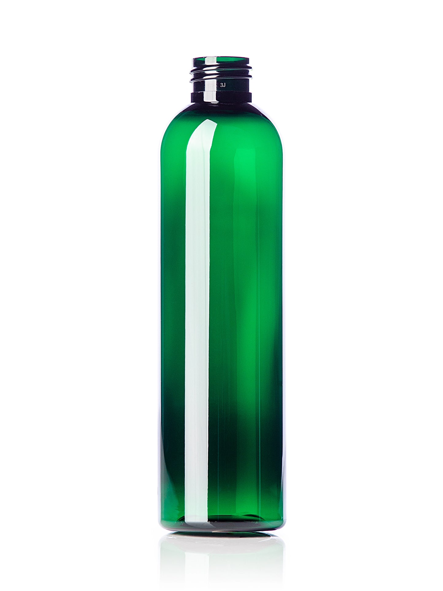 8 oz clear PET plastic cosmo round bottle