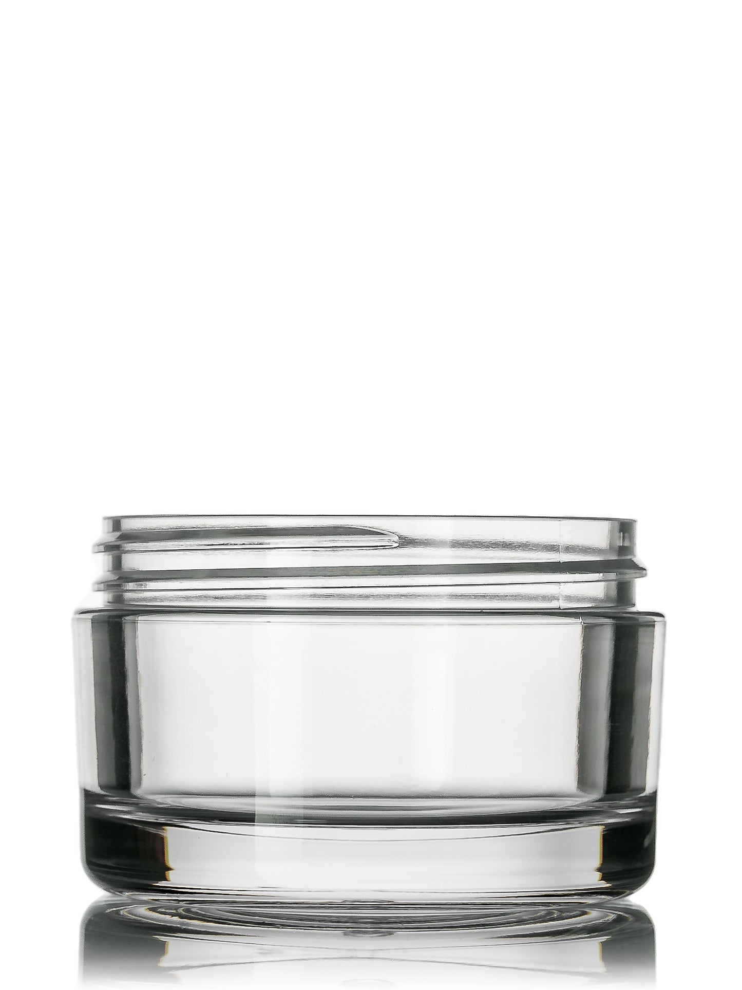 75 ml clear PET single wall jar