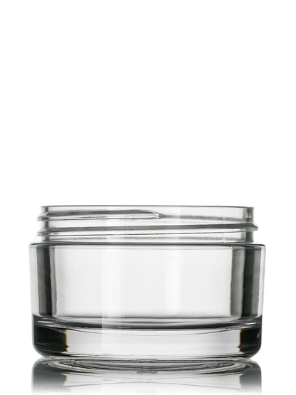 75 ml clear PET single wall jar