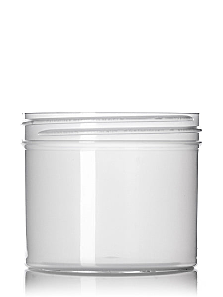 4 oz natural-colored PP plastic single wall jar