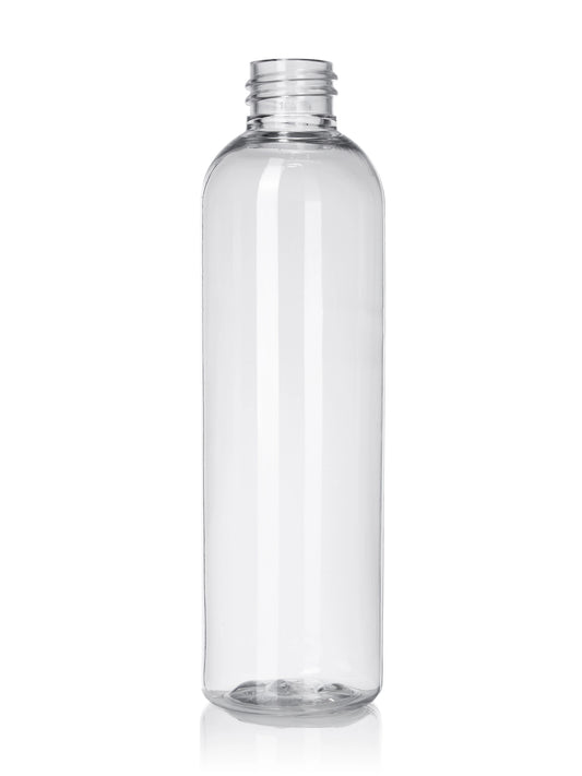 4 oz clear PET plastic cosmo round bottle