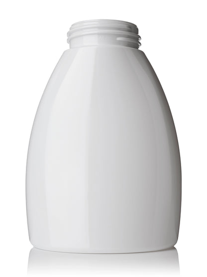 250 mL clear PET plastic tabletop oval foamer bottle
