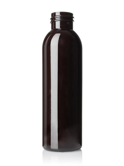 4 oz clear PET plastic cosmo round bottle