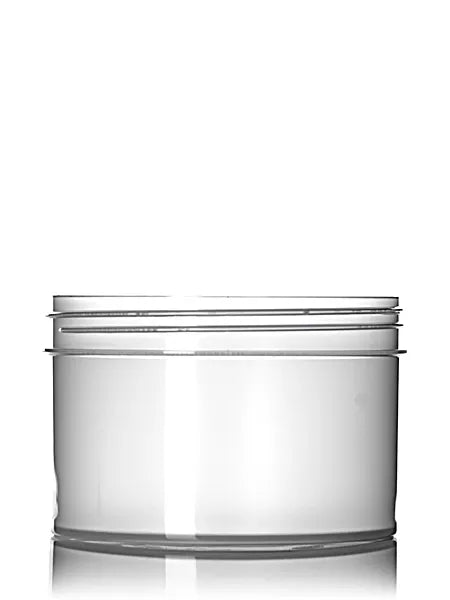 24 oz natural-colored PP plastic single wall jar