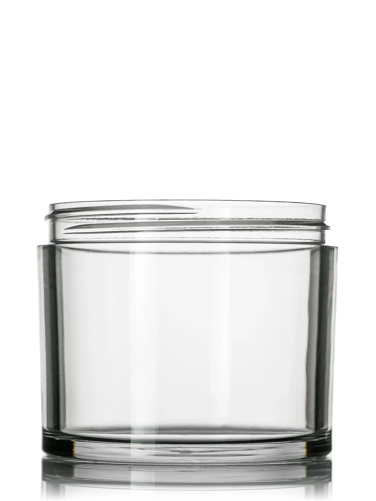 200 ml clear PET single wall jar