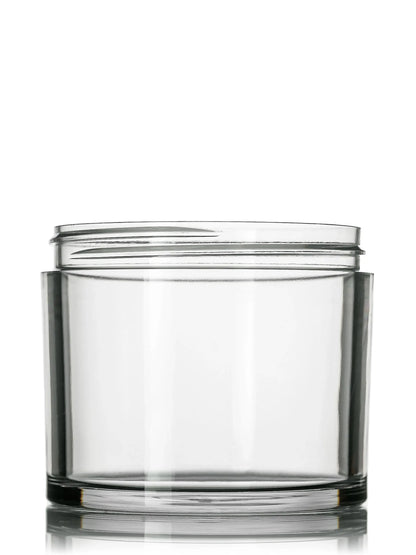 200 ml clear PET single wall jar