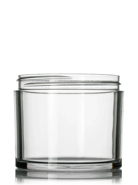 200 ml clear PET single wall jar